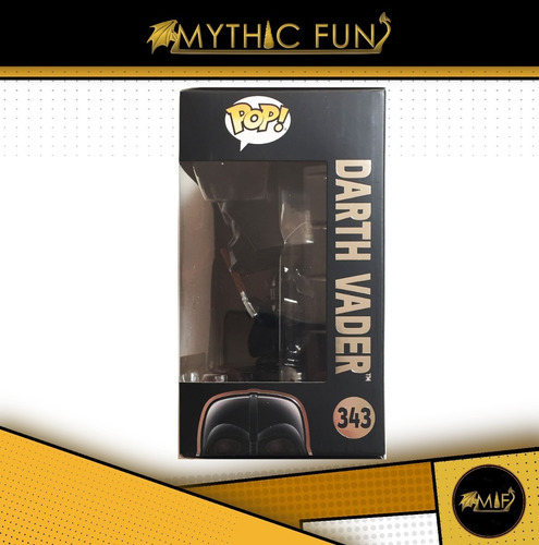 Funko Pop Star Wars - Darth Vader 343 Luz Y Sonido (Usado)