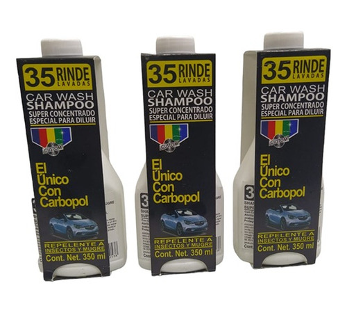 Car Wash Shampoo Super Concentrado Con Carbopol