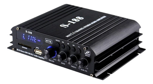 Amplificador De Potencia Inalámbrico 40wx2 Audio 12v-