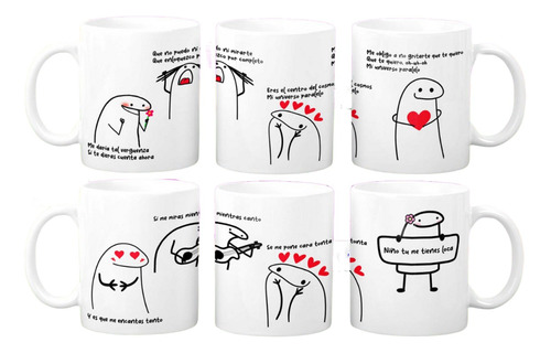 Taza  De Ceramica Flork Con Canciones Dia De San Valentin