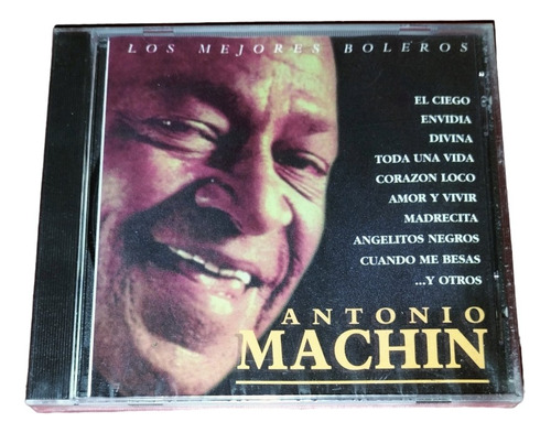  Boleros Con Antonio Machín// Cd Original Nuevo.