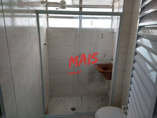 Imagem 11 de 11 de Kitnet Para Alugar, 45 M² - Embaré - Santos/sp - Kn0179