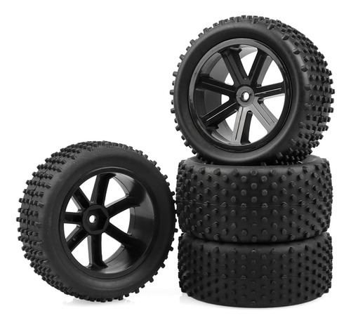 2.2 Rc Buggy Wheel Juego De Neumáticos De 0.472 In Hexagonal