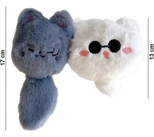 Para 4 Sator Gojo Suguro Geto Cats Chaveiro Plush Kit