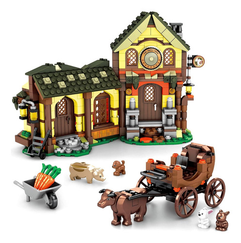 Juguetes De Bloques 630 Piezas Lego Compatible Con Animales