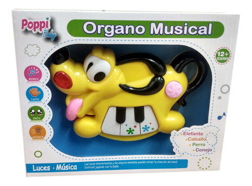 Musical Para Bebe Forma De Animal Luces Ploppy.6 381044