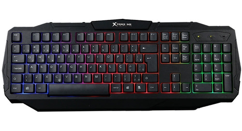 Imagen 2 de 3 de Teclado Gamer Alámbrico Xtrike-me Modelo Kb-302