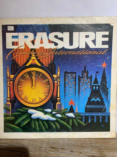 Lp Erasure Crackers Internationals Stop Original 1989