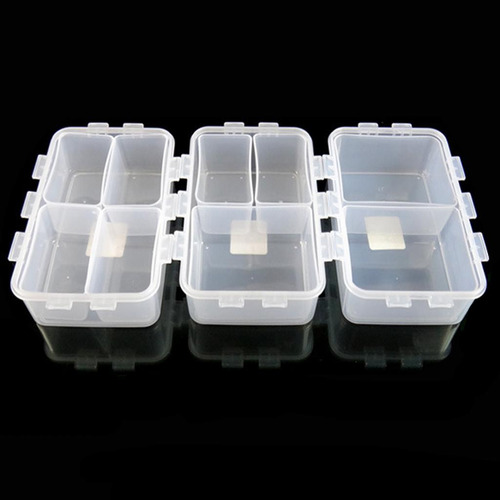 Caja De Almacenamiento Multiusos De 4 Rejillas Caja