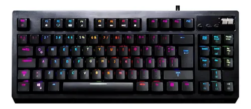 Teclado Mecanico Vsg Quasar 80% Switch Outemu Cafe Rgb