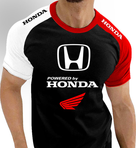 Playera Motociclismo Moto Biker Hombre Honda