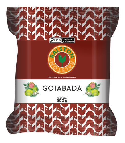 3x Goiabada Tradicional Em Barra 800g - Ralston