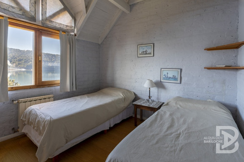 Imagen 16 de 20 de Alquiler Casa En Bariloche Con Costa De Lago Nahuel Huapi. 9 Pax. Km16. 306.