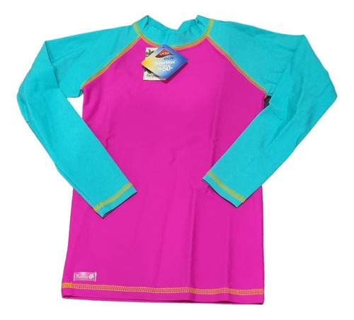 Remera Lycra Proteccion Solar Uv50+ Niños Niñas Playa Pileta