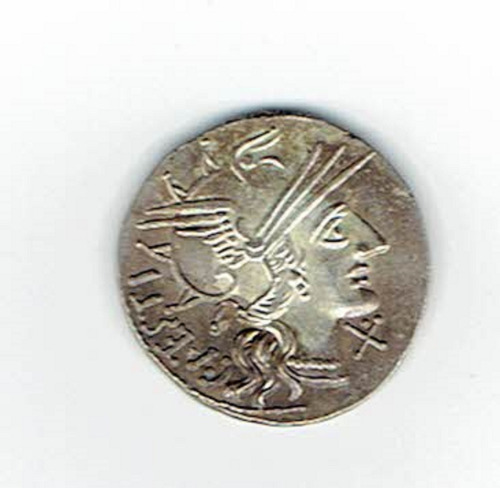 Moneda Romana Republicana, Denario Del 146 Ac.  Jp