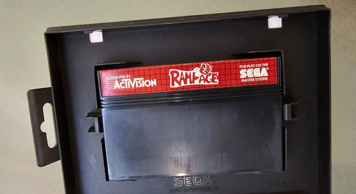 Rampage Juego Completo Para Sega Master System (Usado)