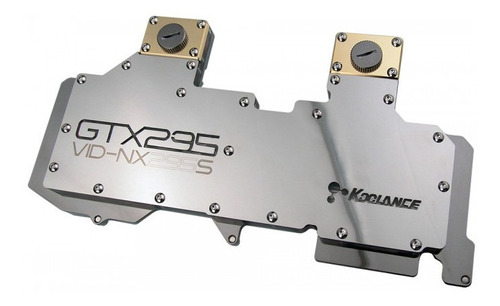 Koolance Vid-nx295s (gtx295) Waterblock For Gpu + Ram Gtx295