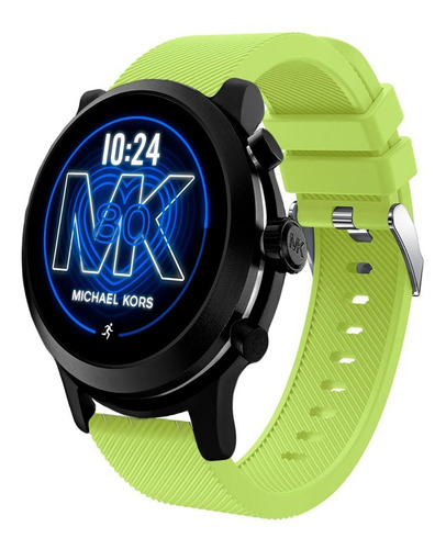Correa Deportiva De Lujo Para Michael Kors Mk Go Verde