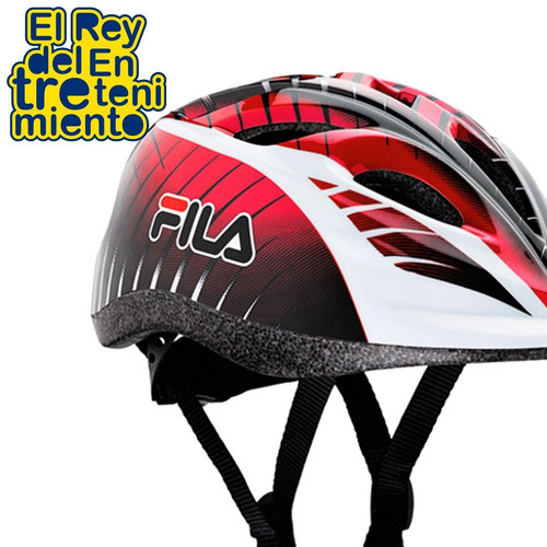 Imagen 4 de 6 de Casco Fila Regulable P/ Niños Patines Bicicleta Skate El Rey