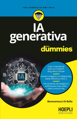 Libro Ia Generativa Para Dummies - Di Bello, Bonaventura