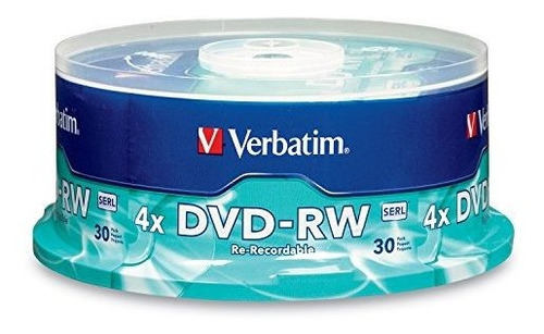 Dvd-rw Verbatim 4.7gb 4x - 30 Discos