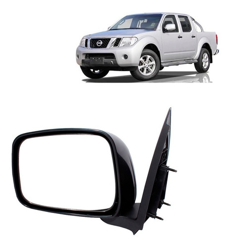 Espejo Puerta Manual Izq Nissan Navara 2.5 Yd25 2007 2013