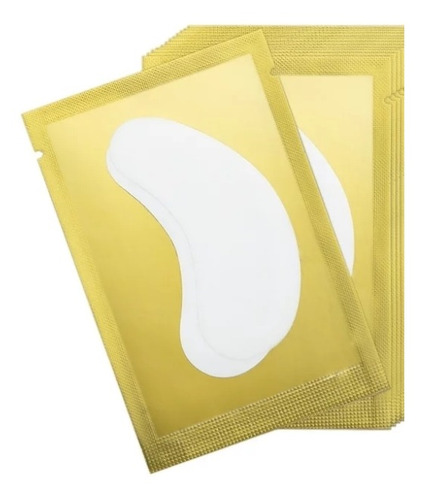 Imagen 1 de 3 de Parches Hidrogel Aplicacion Extensiones De Pestañas 50par