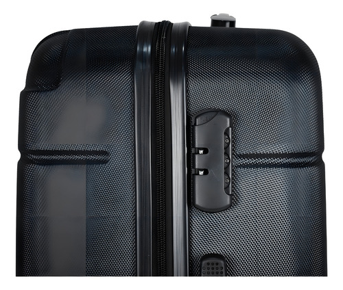 Maleta De Viaje Bolton 43x26x65 Cm Color Negro