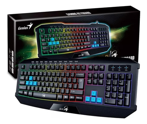 Genius Scorpion K215 Teclado Gamer Rgb Con Cable