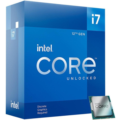  Procesador Intel Core I7-12700kf Lga 1700 3.6ghz 12va Gen 