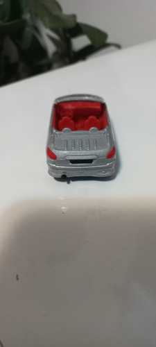 Peugeot 206 Conversível Majorete Miniatura Prateado (Usado)