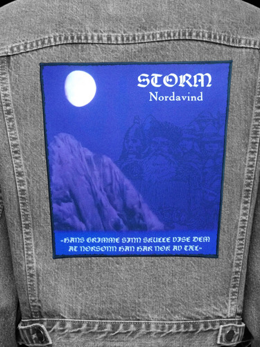 Espaldera Storm Nordavind Black Metal Fenriz Maniametal
