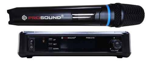 Prosound Pwm-21s Micrófono Inalámbrico Uhf Multifrecuencia