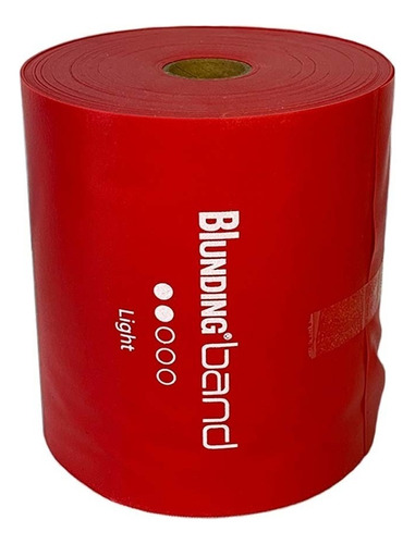 Banda Elástica Ejercicios Rollo De 45 Mts Rojo Blunding