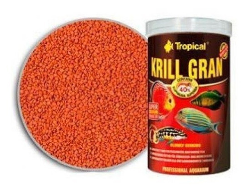 Tropical Krill Gran 135gr 40% De Krill Gránulos Polypterama