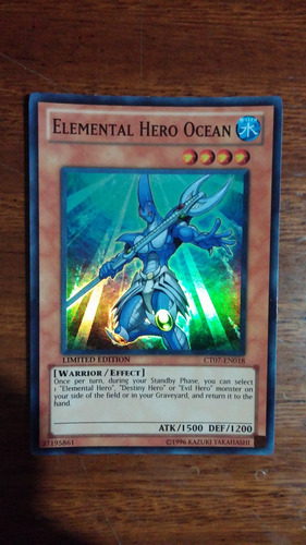Ct07-en018 - Elemental Hero Ocean  - Ultra Rara
