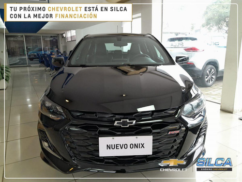 Imagen 3 de 19 de Chevrolet Onix Rs 1.0 Turbo 2024 Negro 0km