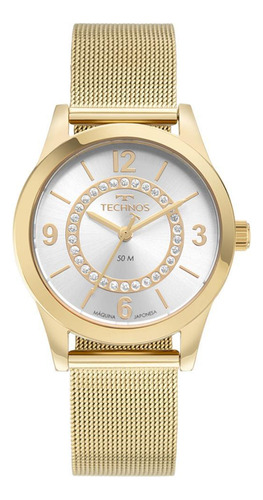 Relógio Technos Feminino Ref: 2036msv/1d Elegance Mesh