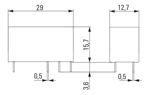 Imagen 3 de 5 de 4058570000 Weidmuller Inserto P-relay Rcl 24vdc 2p 2t