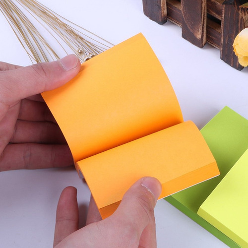 Deli 9085 - Papel Para Notas (100 Hojas, 76 X 76 Mm), Color