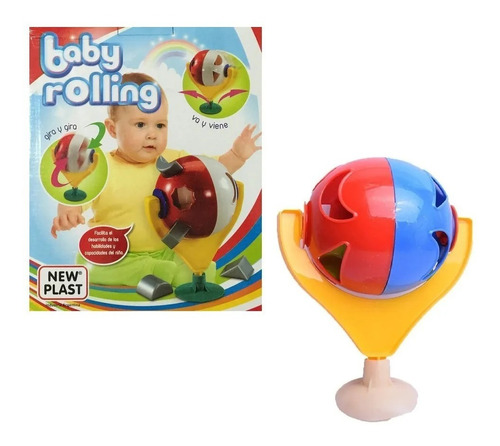 Baby Rolling Didáctico Primera Infancia Encastre New Plast