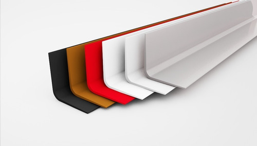 Imagen 3 de 6 de Ángulo Decorativo Pvc Colores 1 Pulgada