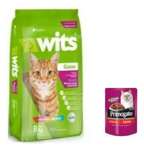 Wits Gato 8k+sachet+envio