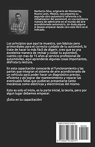Teoria Inicial Aire Acondicionado Automotriz: Para Principia