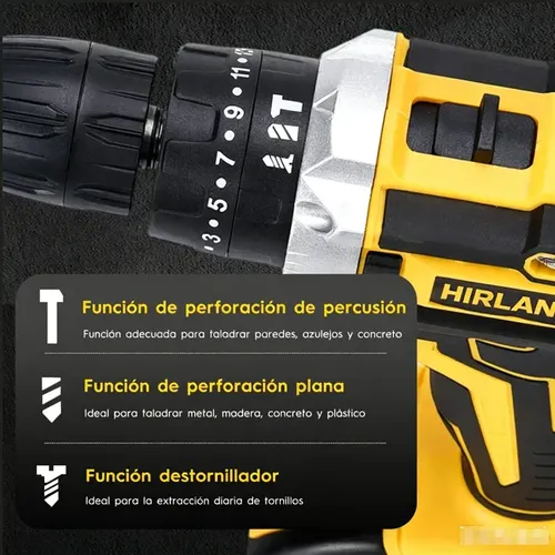 Taladro Electrico Destornillaador Taladro Impactoinalambrico - imagen 4