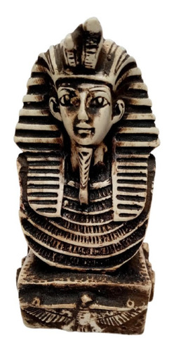 Faraon Tutankamon Escultura Egipcia Arte Egipto Original 15c