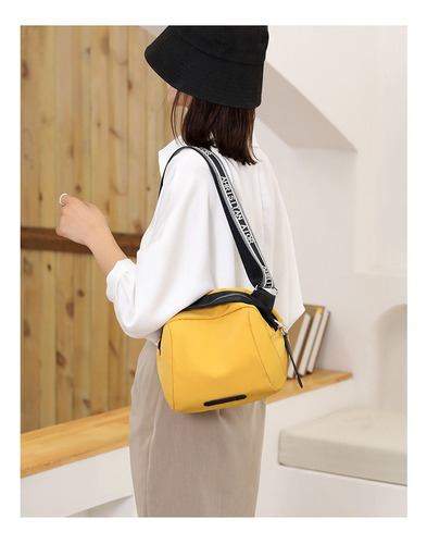 Bandolera De Lona Para Mujer, Bolso De Mano