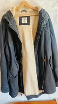 Comprar Campera Parka Con Interior De Corderito. Muy Buen Estado