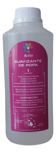 Suavizante De Ropa Natural Aroma Lavanda 1 Litro