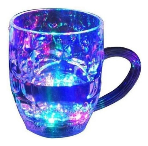 Taza Led Rgb Por Inducción Tazón Arcoíris Mug Para Café O Té